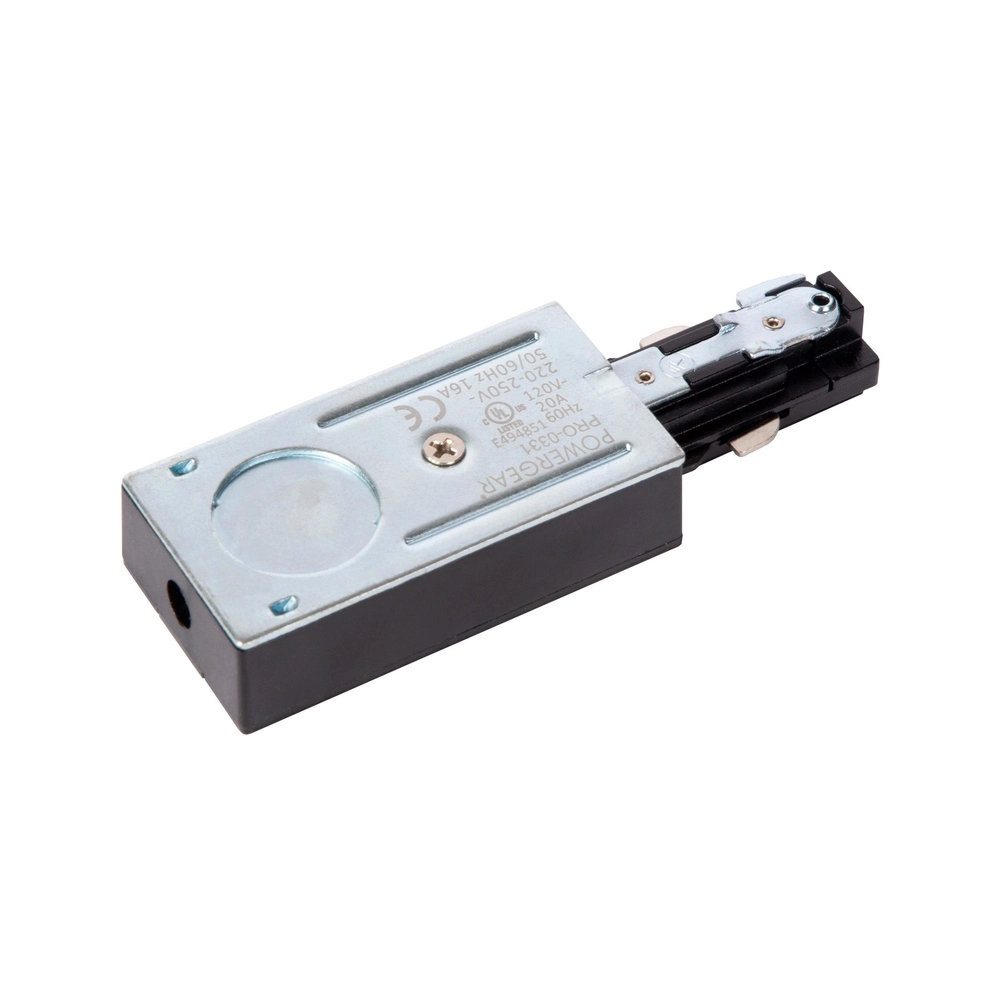 Alimentation électrique ferroviaire Track Noir monophasé Lucide 5411212093622