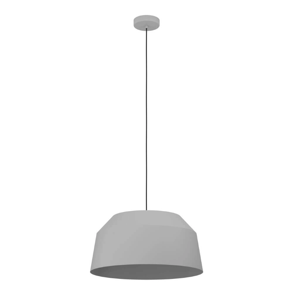 Lampe à suspension grise Contrisa Ø 52 cm