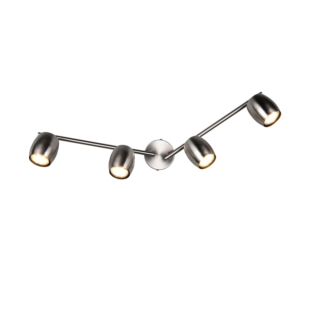 Plafonnier Nancy Nickel 4 lumières Trio 4017807657029