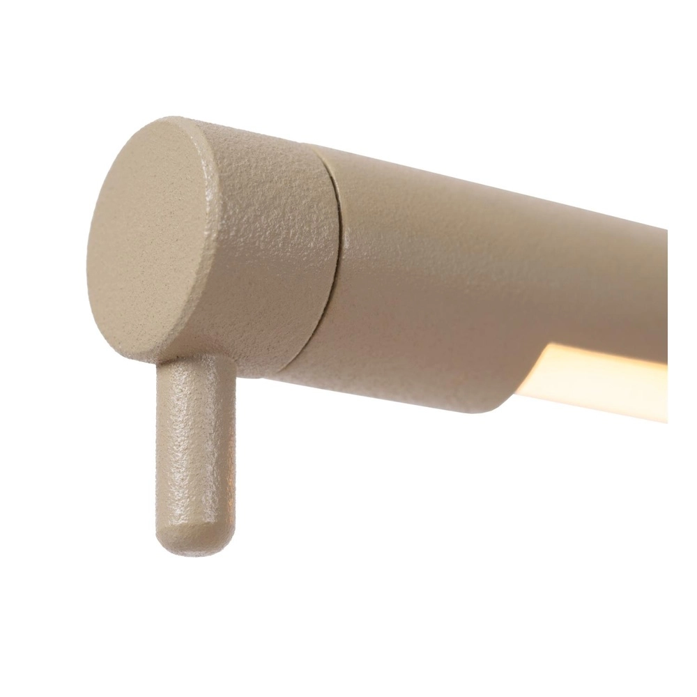Lampe de bureau à design Madison brun sable Lucide 5411212441935