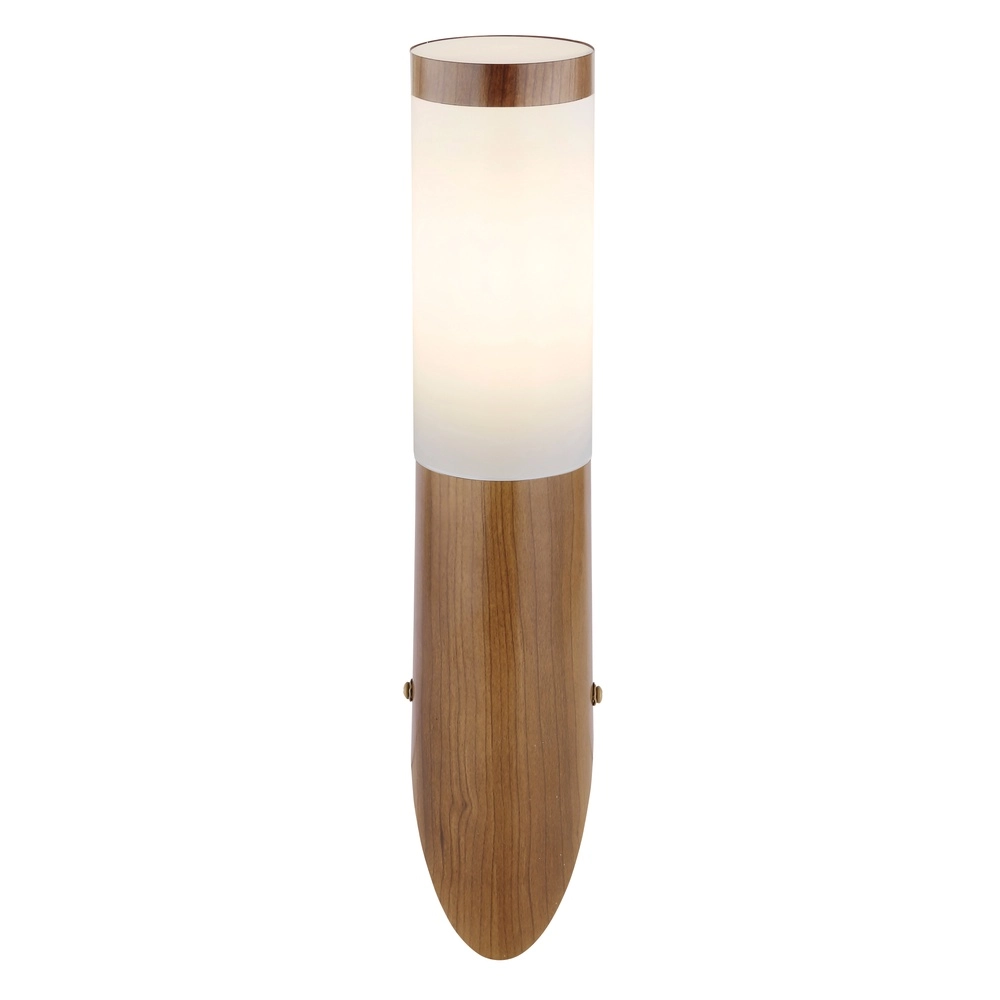 Lampe d’extérieur Boston bois avec blanc Globo 9007371420131