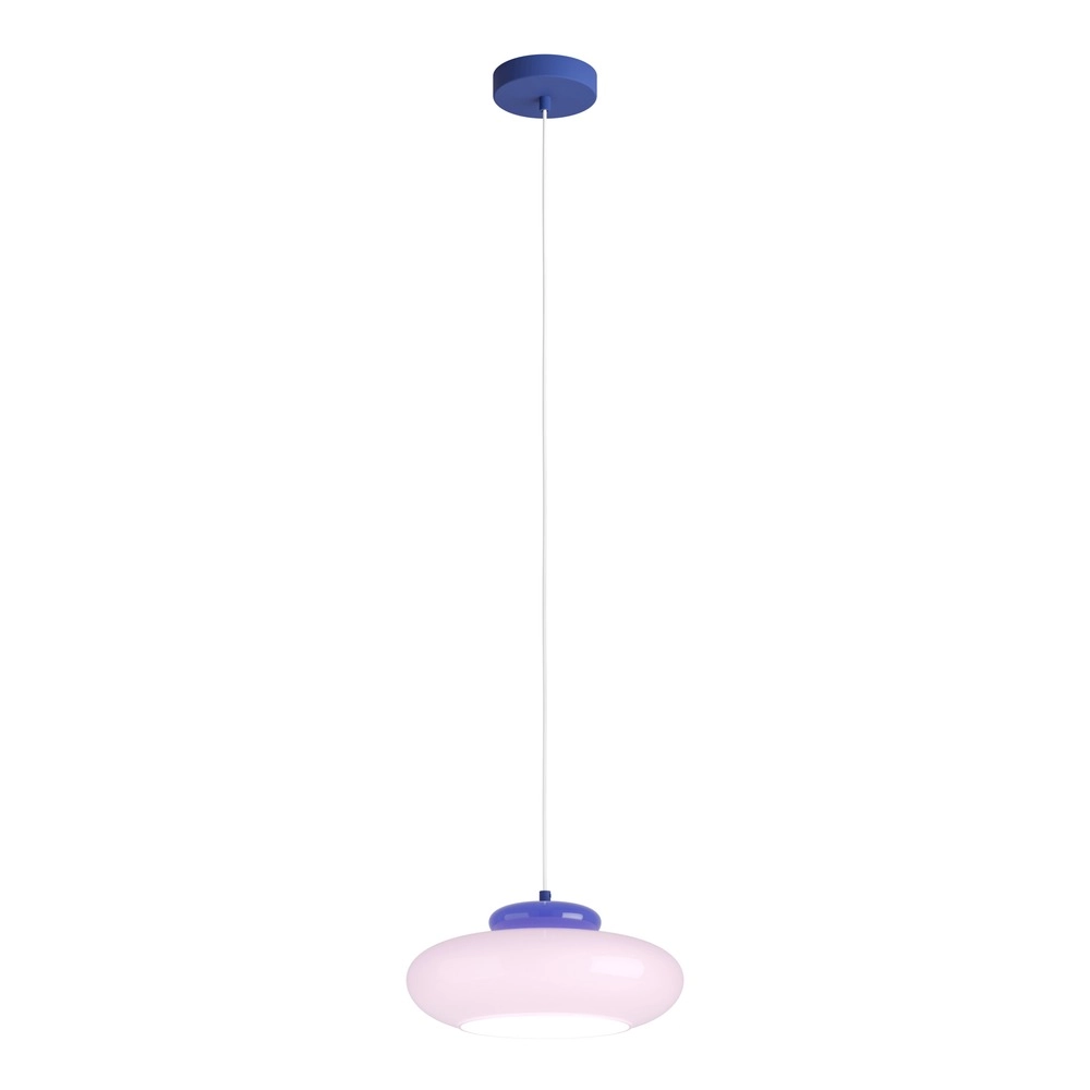 Lampe pendante de conception Berardelli rose avec bleu Ø 32cm Eglo 9008606405015