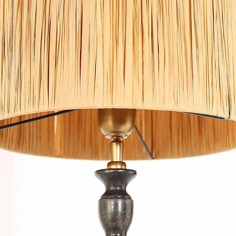 Lampe de table Bois avec capuche couleur paille Steinhauer 8712746172652