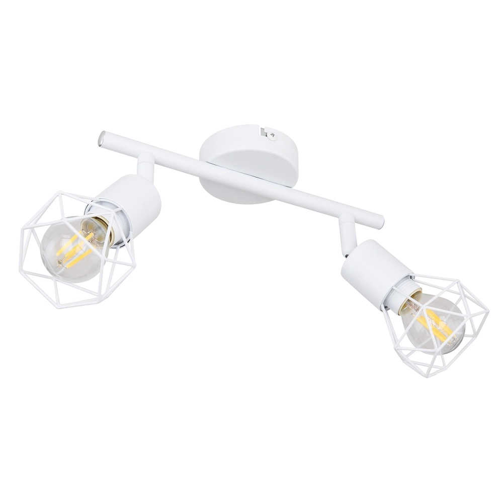 Lampe de plafond Xara I Blanc à deux lumières Globo 9007371412983