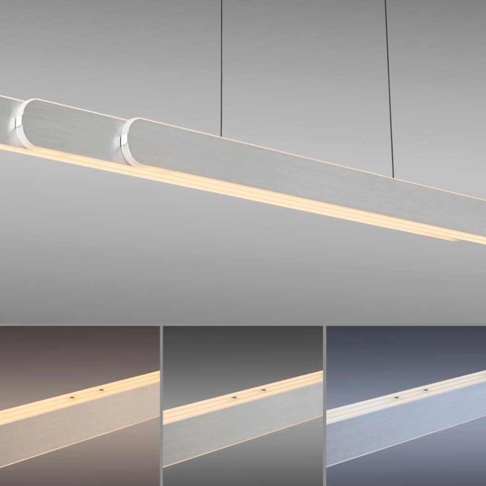 Lampe suspendue design Adriana Round aluminium Paul Neuhaus 4012248384312