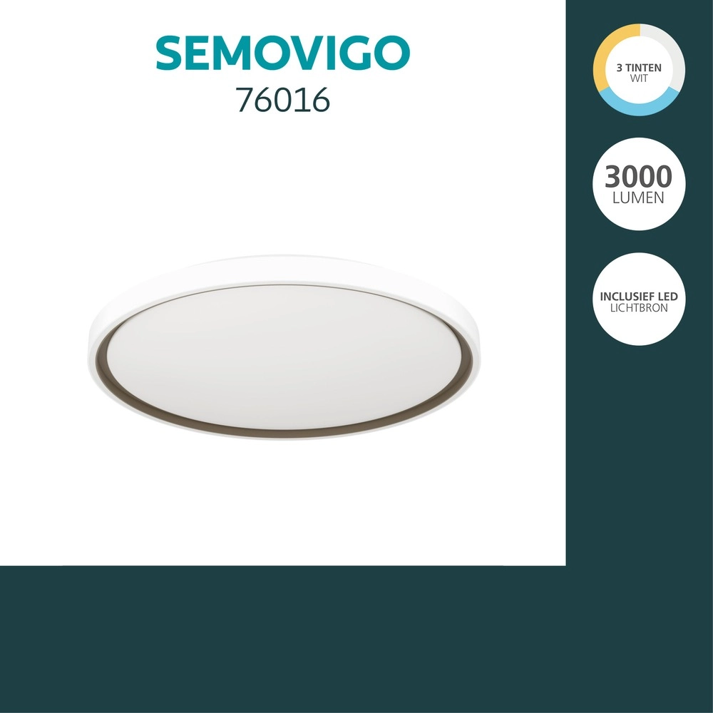 Conception des plafonniers Semovigo Ø 50cm Eglo 9008606391882
