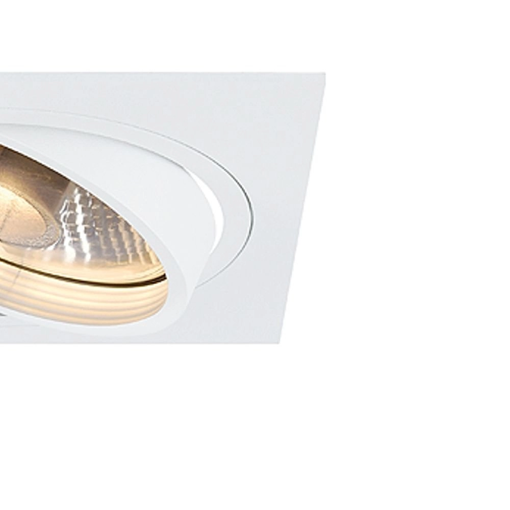 Spot encastrable New Tria ES111 1 Square 16,5 cm blanc SLV 4024163101806