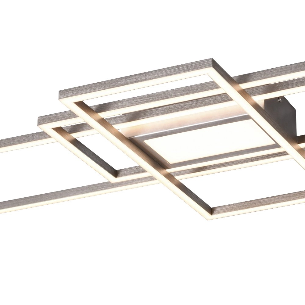 Plafonnier moderne Irvine gris Trio 4017807449525