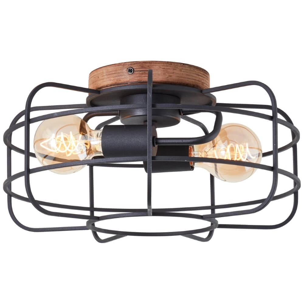 Plafonnier rural Gwen Ø40cm Brilliant 4004353408410