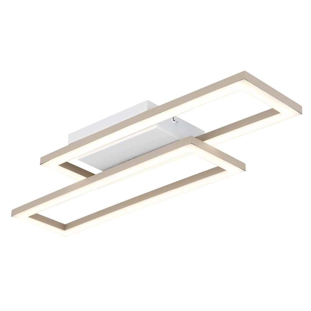 Plafonnier moderne Wilton brun sable 15.5cm Plafonnier moderne Wilton brun sable 15.5cm