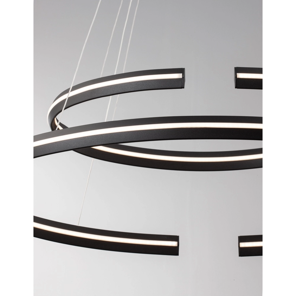 Suspension noire Torrente ovale Lyora 5212017419613