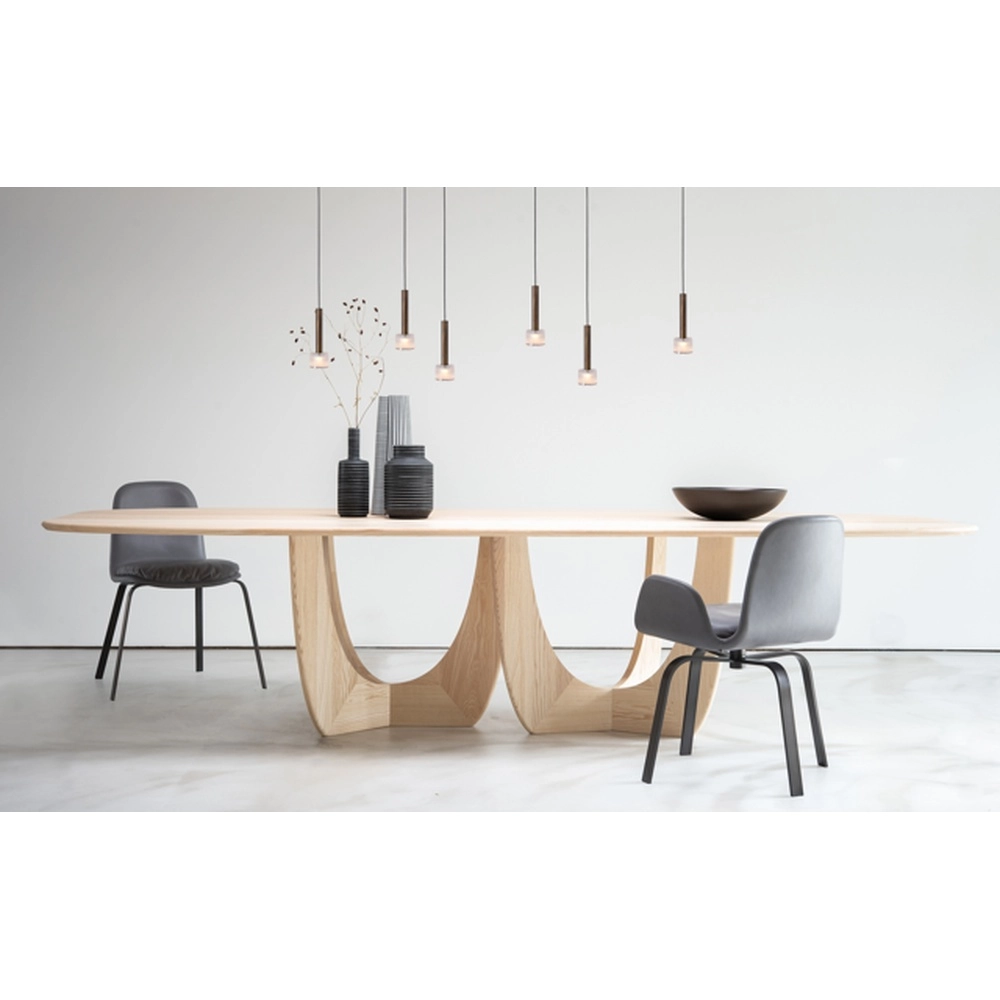 Lampe suspendue à 6 lampes Fabro LED - Cuivre ancien Masterlight 8718121335612