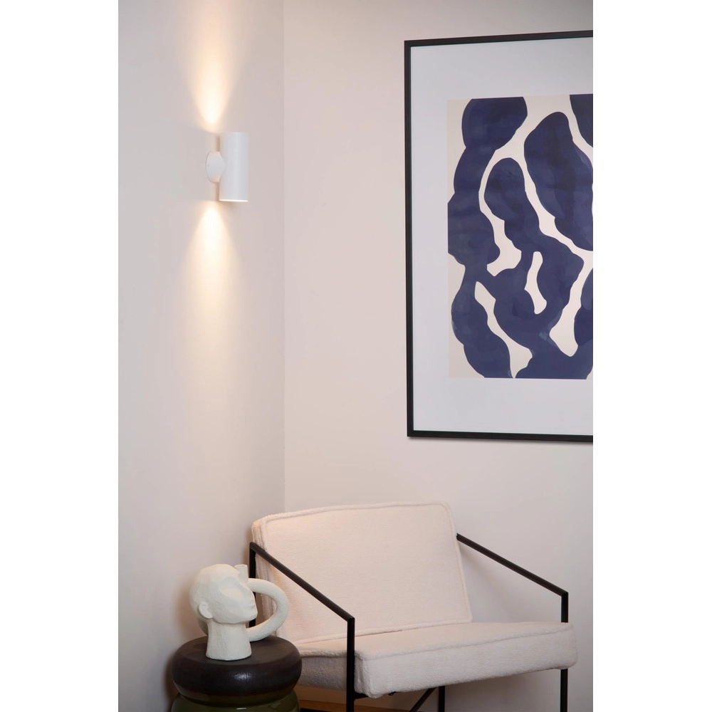 Projecteur mural Bondi Blanc Haut & Descendant Lucide 5411212093691