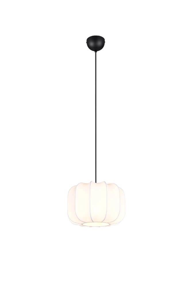 Suspension design blanche Madleine Ø 25cm