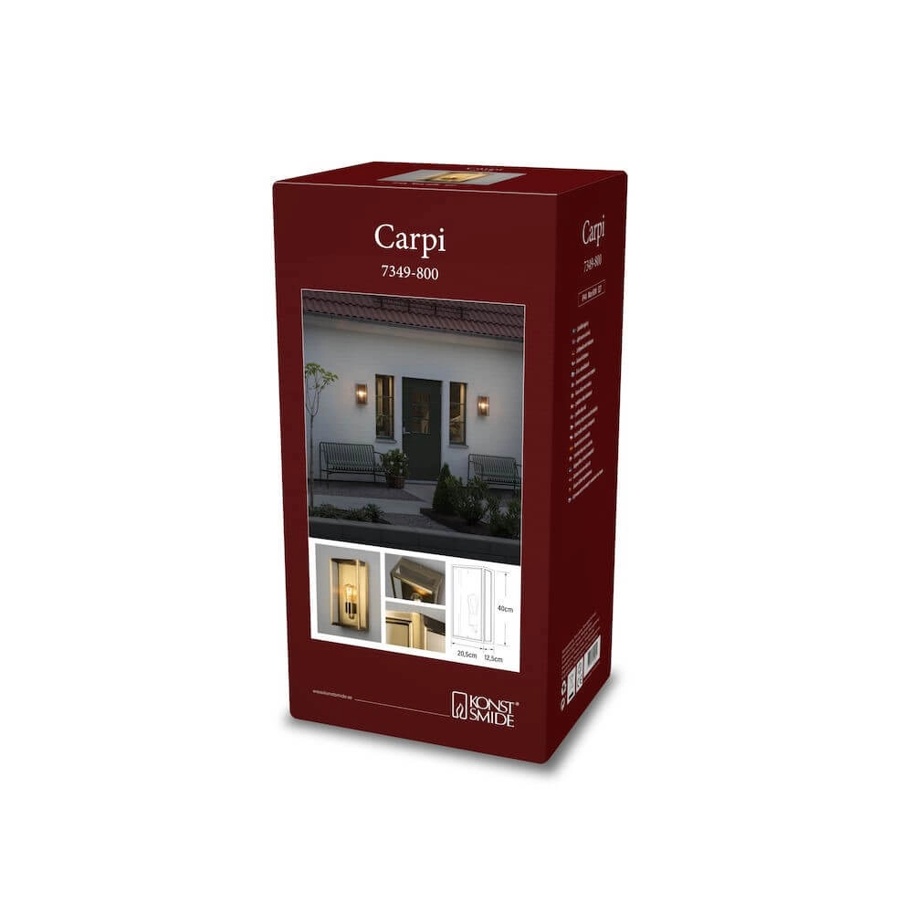 Applique dorée Carpi KonstSmide 7318307349801