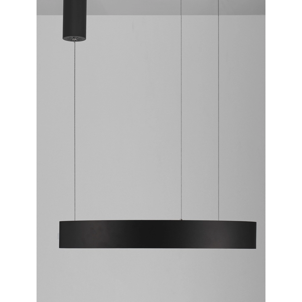 Suspension Morbido noir Ø 60cm Lyora 5212017438645