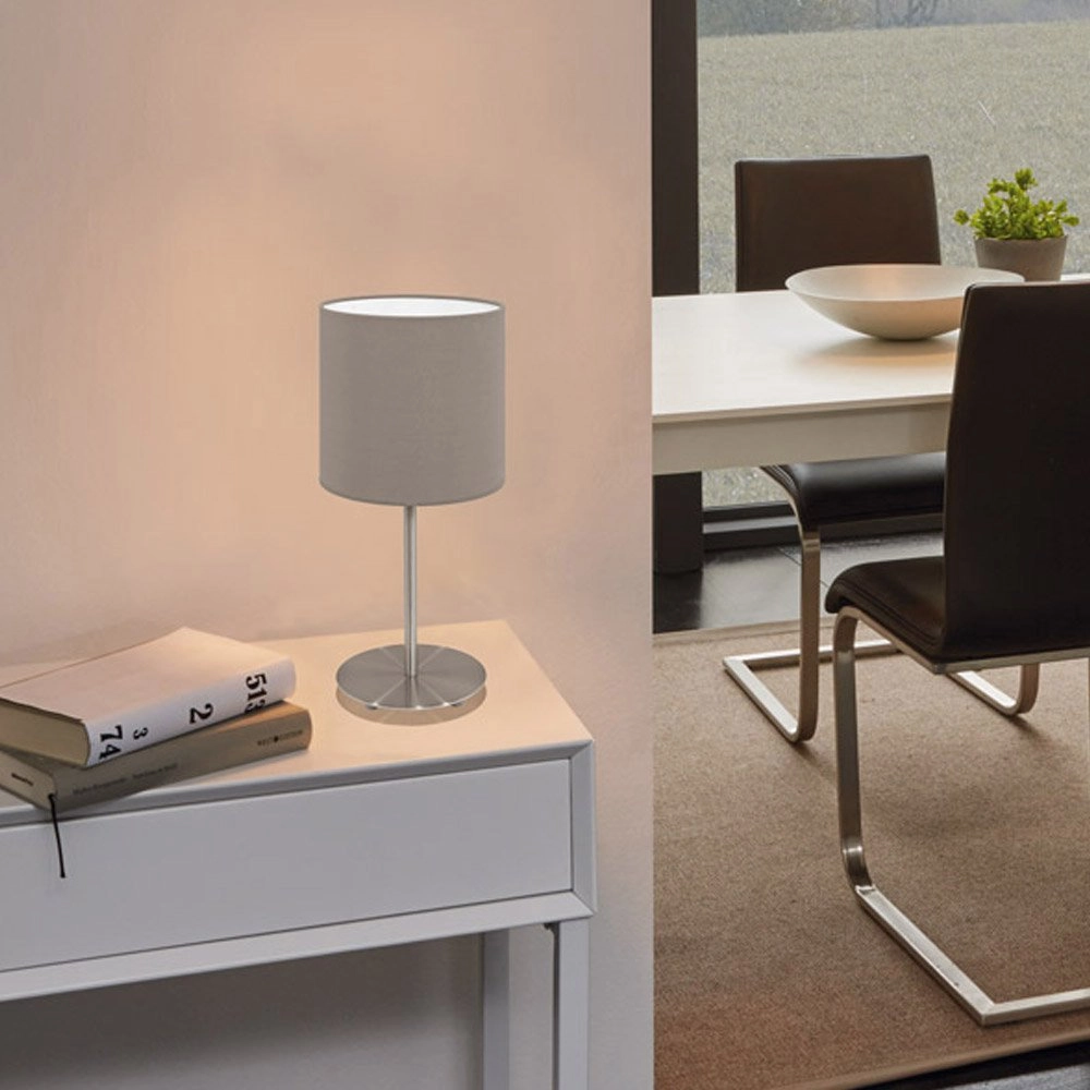 Lampe de table Pasteri taupe Eglo 9002759957261