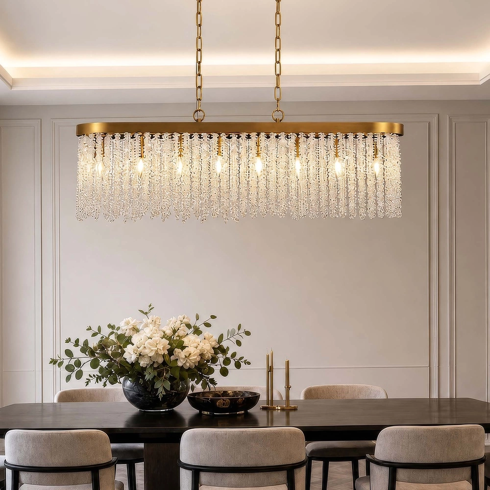 Chandelier Bella bronze 98 x 22cm Searchlight 5,05342E+12