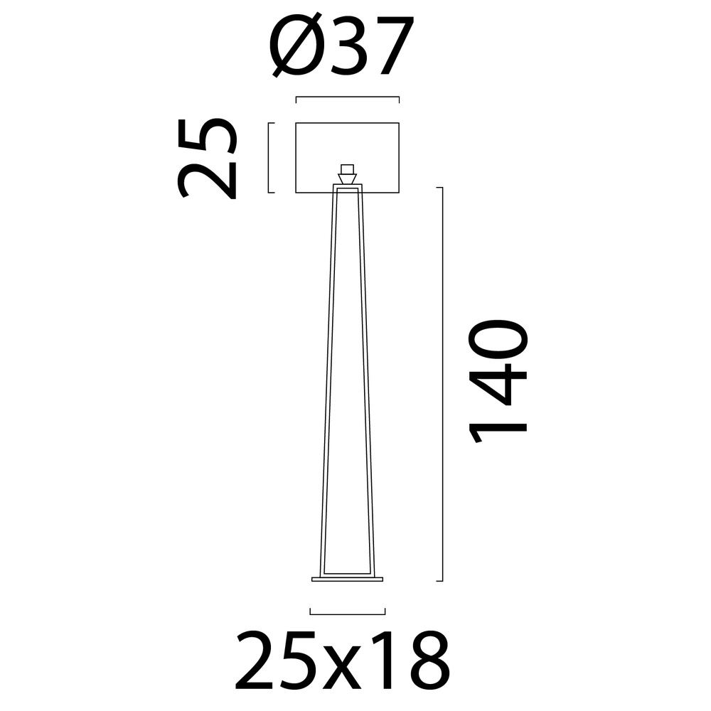 Conception de lampadaires Terry Dego Terra beige Masterlight 8718121436432