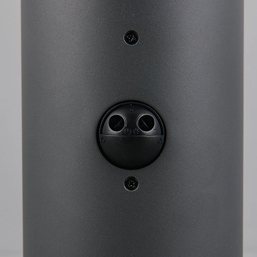 Lampe de jardin sphérique 40 cm Mures anthracite avec capteur Trio 4017807687286