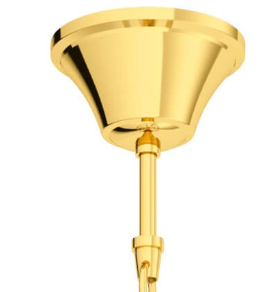 Lampe à suspension Erseka Or Eglo 9002759990985