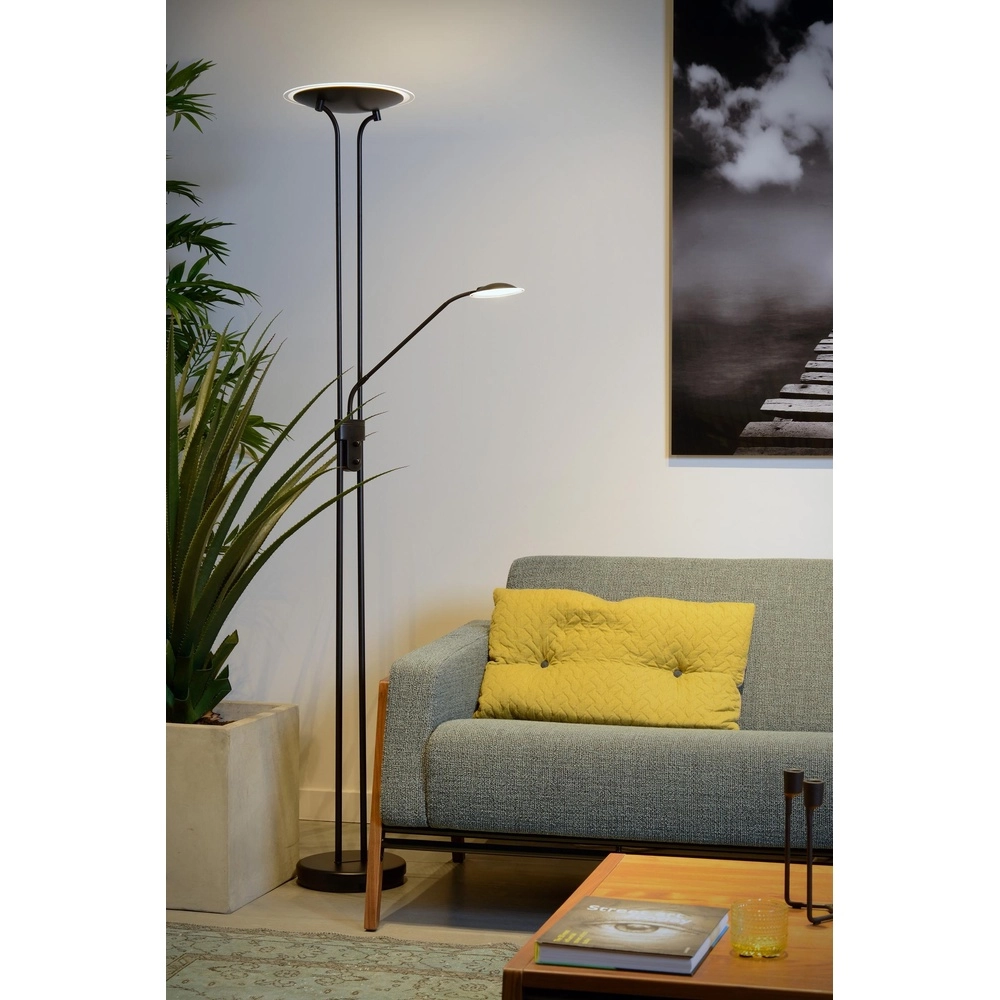 Lampe de lecture Champion-Led Noir Lucide 5411212193827