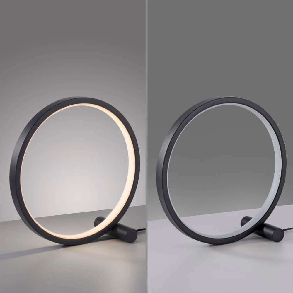 Lampe de table noire Mini Ritus Just Light 4043689000202