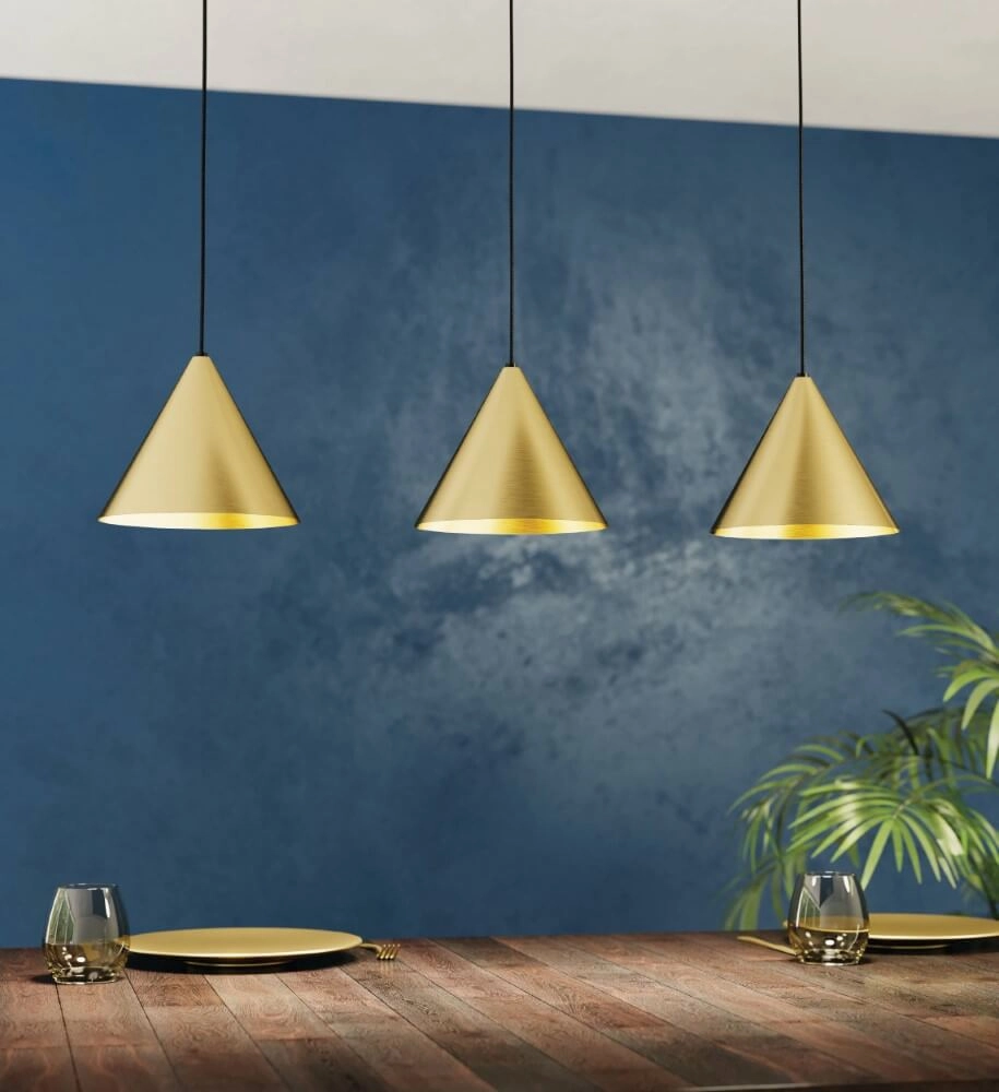Lampe suspendue pour table à manger Narices or Eglo 9002759995928