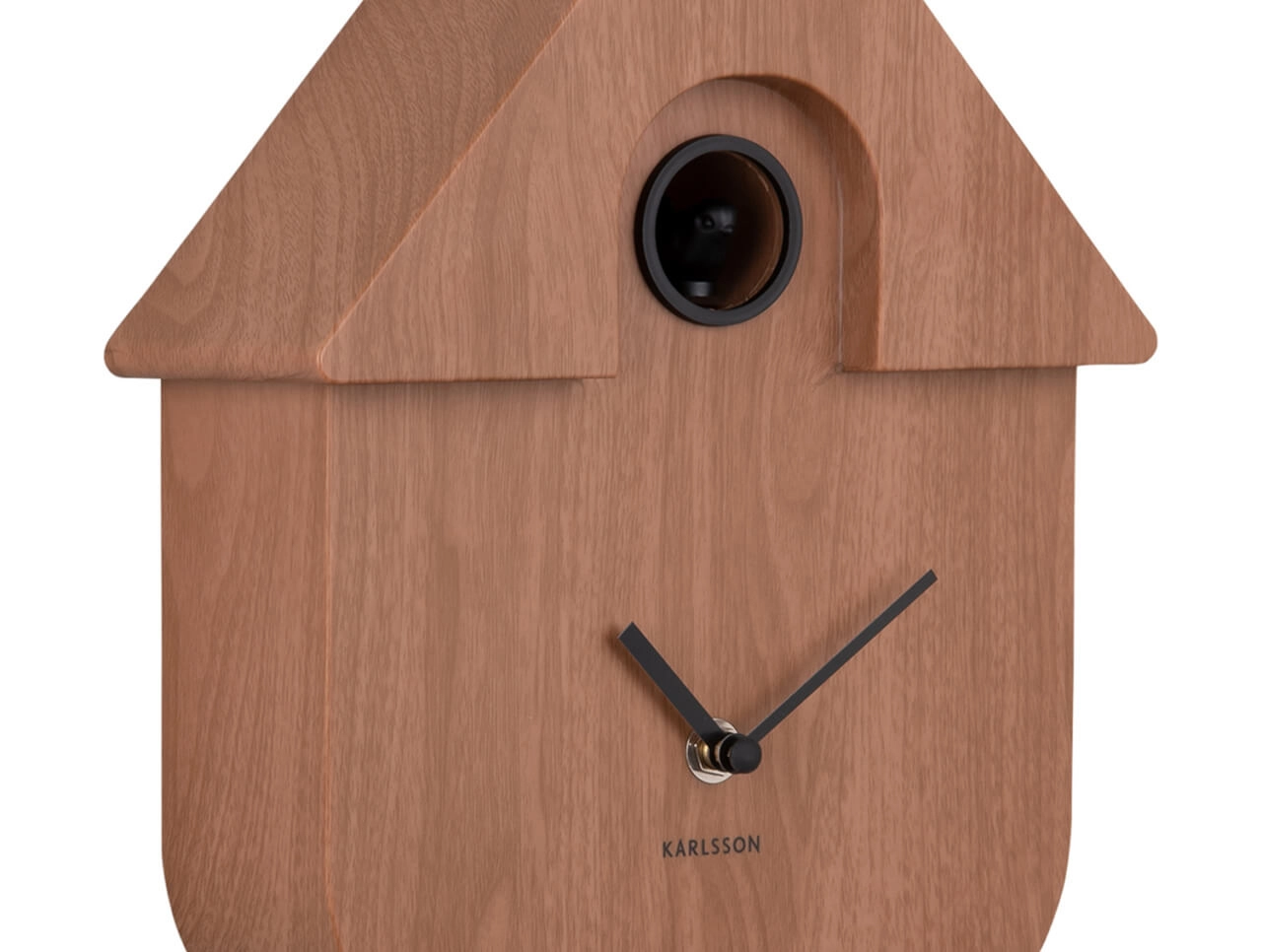 Horloge murale moderne Cuckoo Bois foncé Karlsson 8714302734175