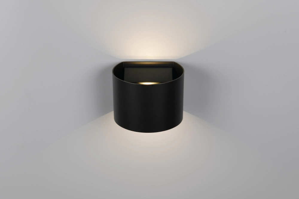 Applique murale rechargeable Genie Noir avec capteur Trio 4017807636321