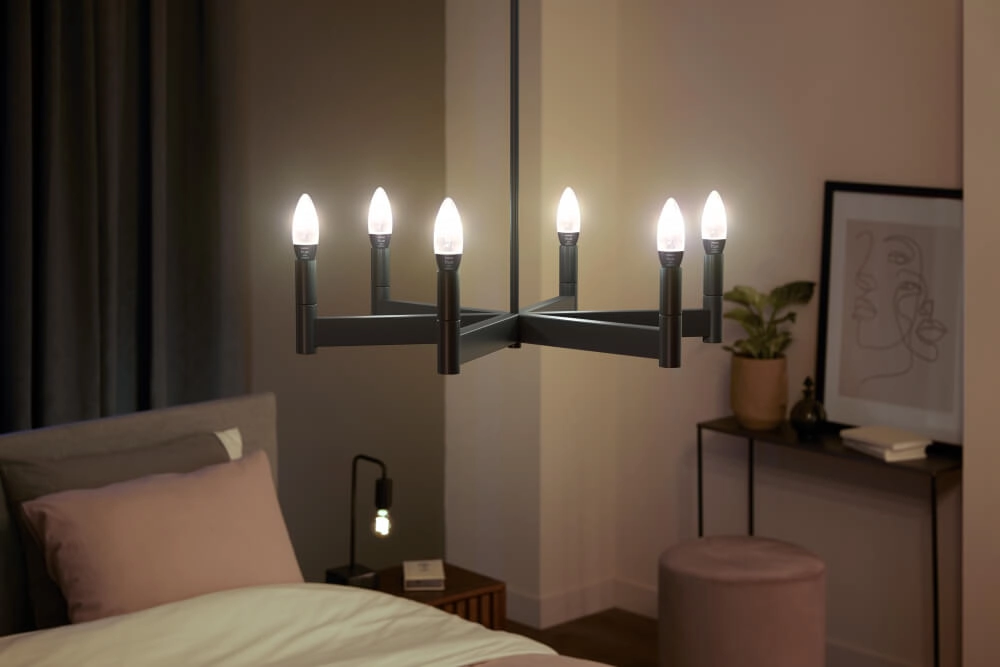 Hue - E14 - 4,6W - White Ambiance lot de 2 Philips 8719514411869