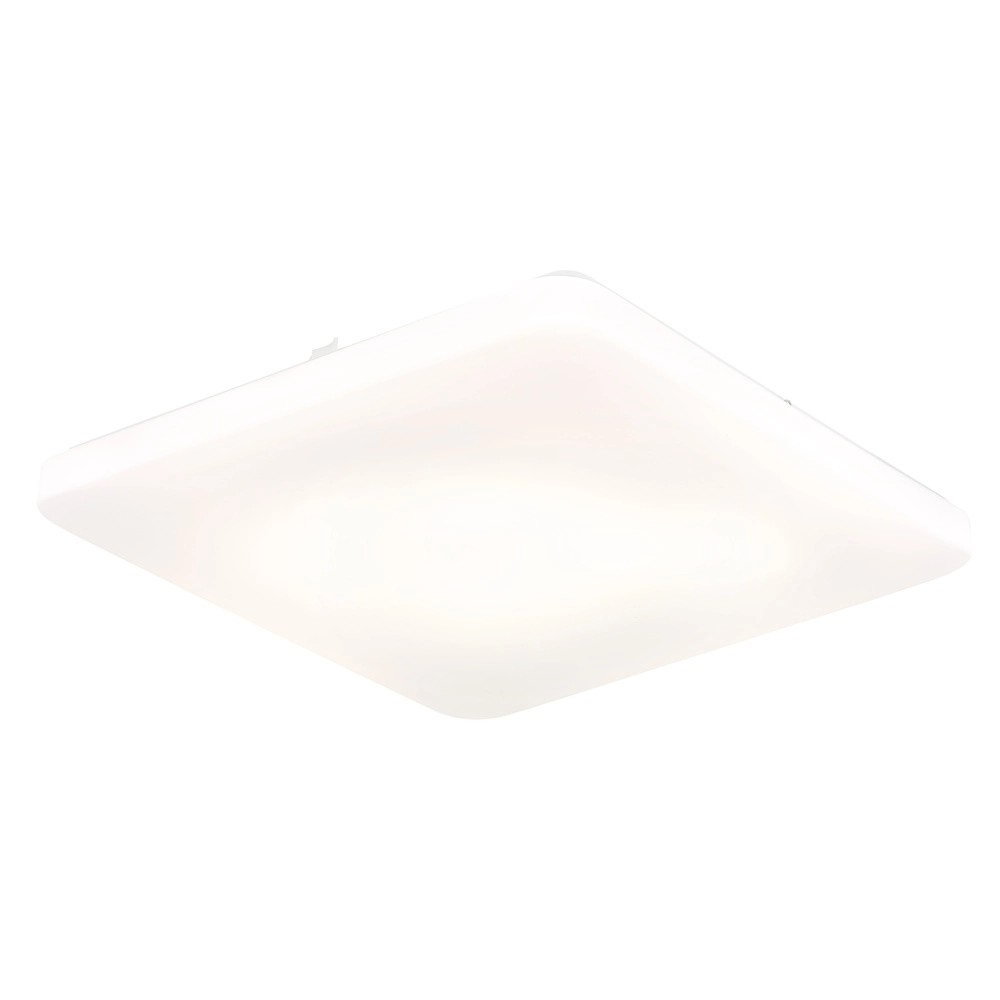 Lampe de plafond Donte Blanc carré 41 cm