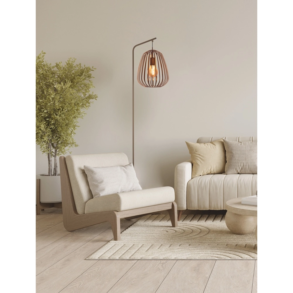 Lampe sur pied en bronze Espinal 170 cm Eglo 9008606312610