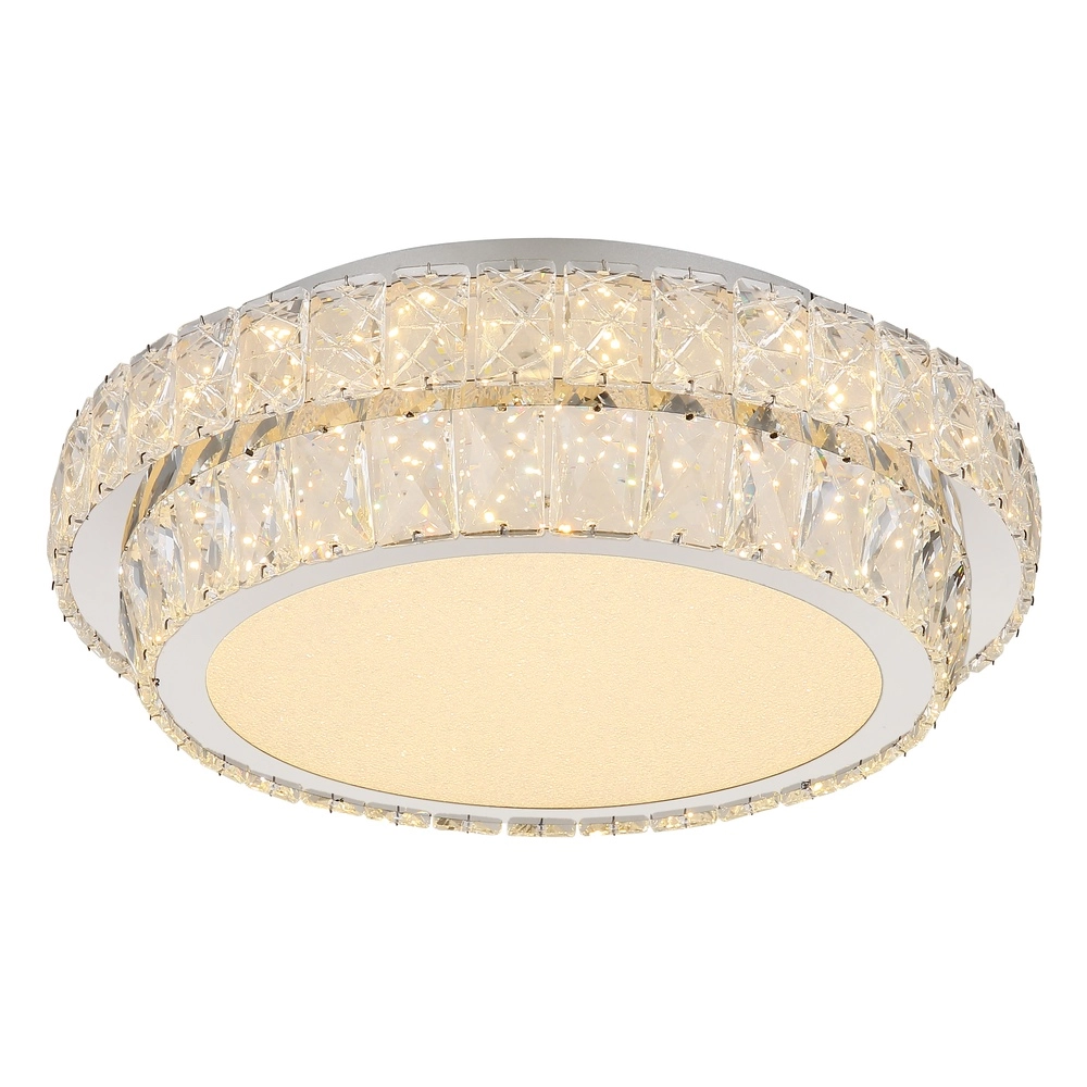 Lampe de plafond Klara Ø chrome 40cm Globo 9007371453085