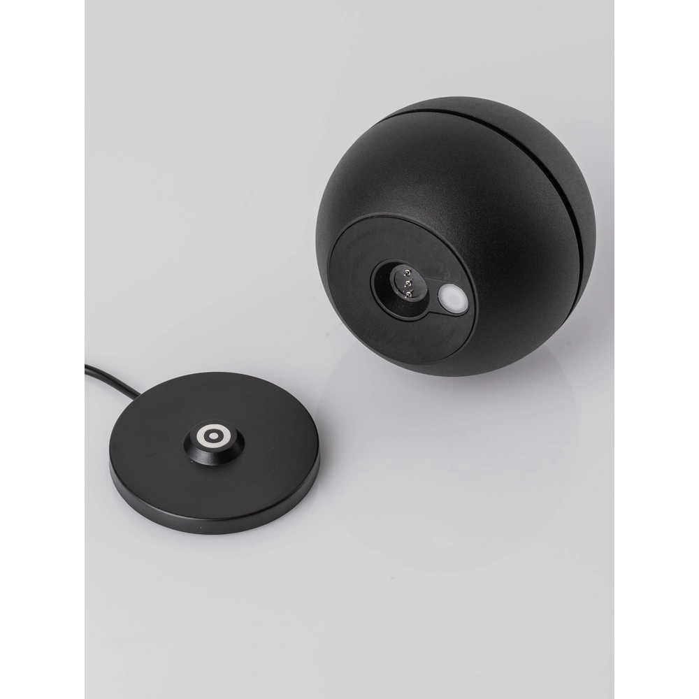 Lampe de table Puk Noir rechargeable Lyora 5212017478528