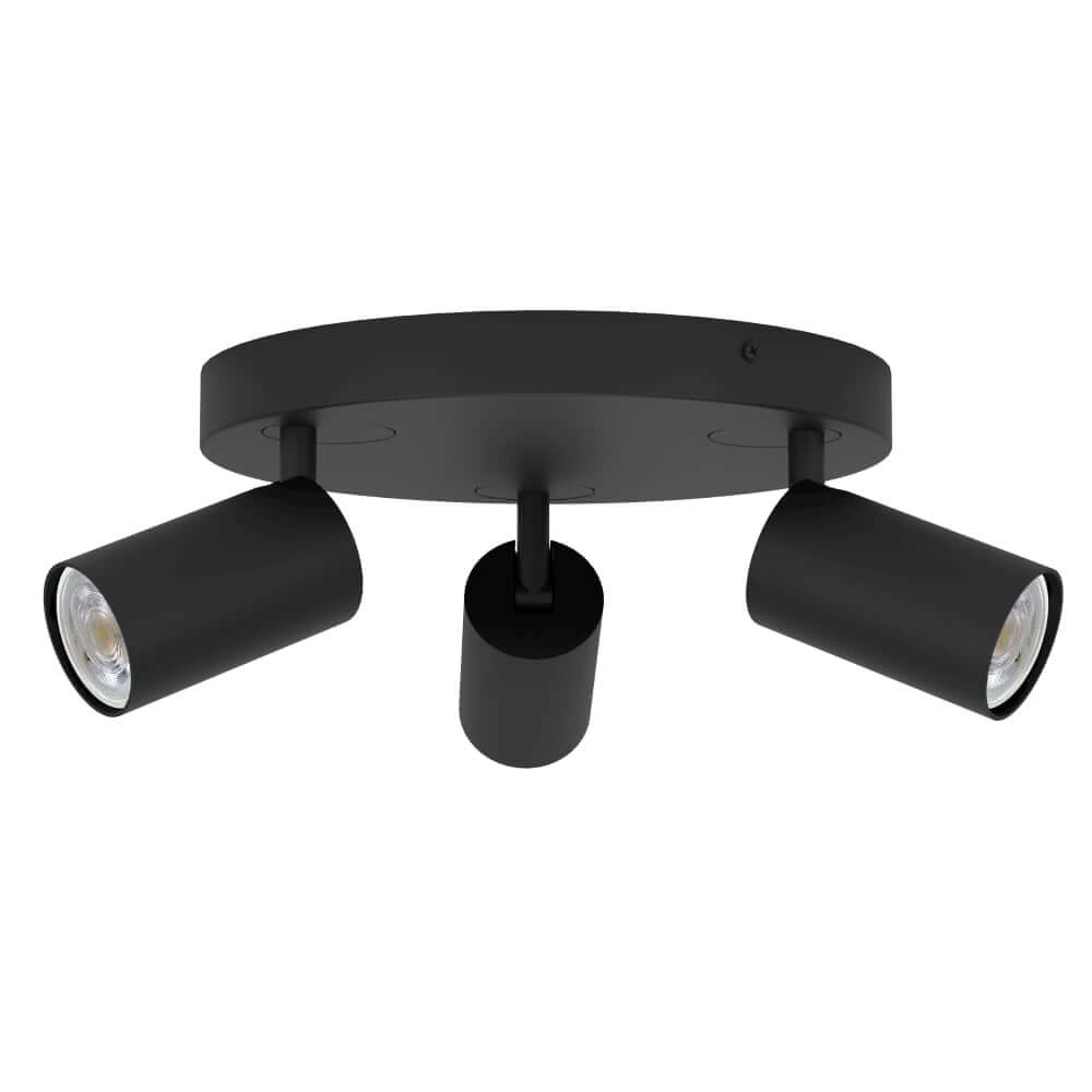 Plafonnier Zigbee Telimbela-Z Ø 25cm noir