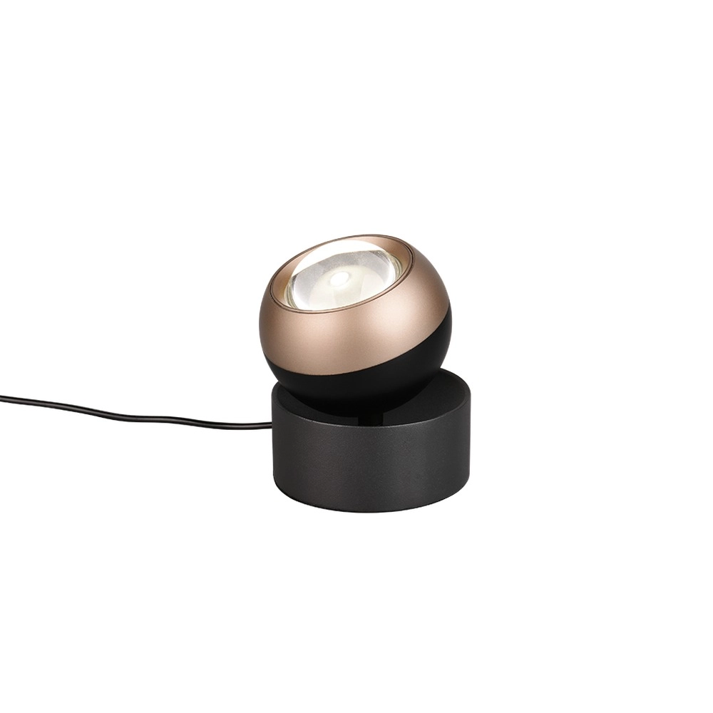 Lampe de table de conception Orbit Noir Trio 4017807619041