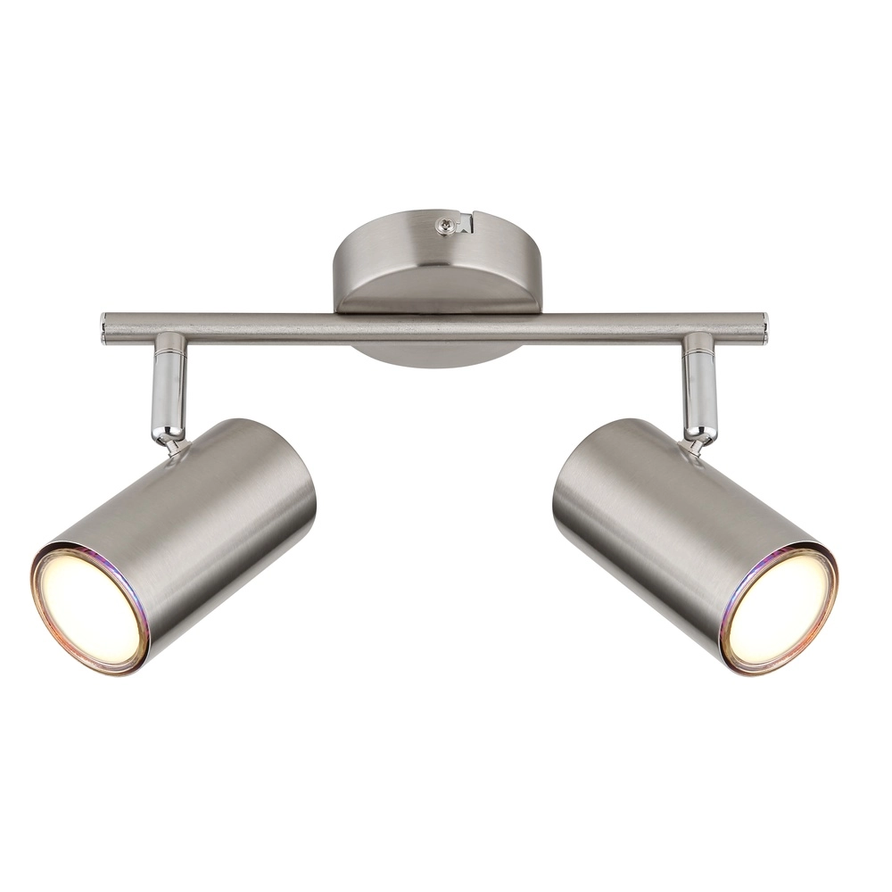 Lampe de plafond à deux lumières Allvi nickel Globo 9007371457762