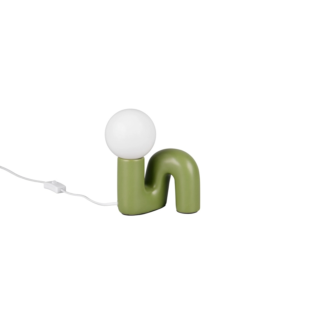 Lampe de table Quinn Vert Trio 4017807682281