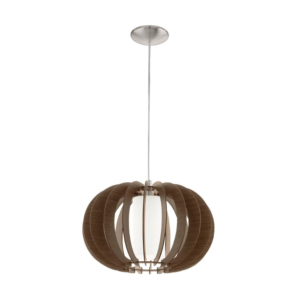 Lampe à suspension Stellato 3 40 cm marron foncé Eglo 9002759955915