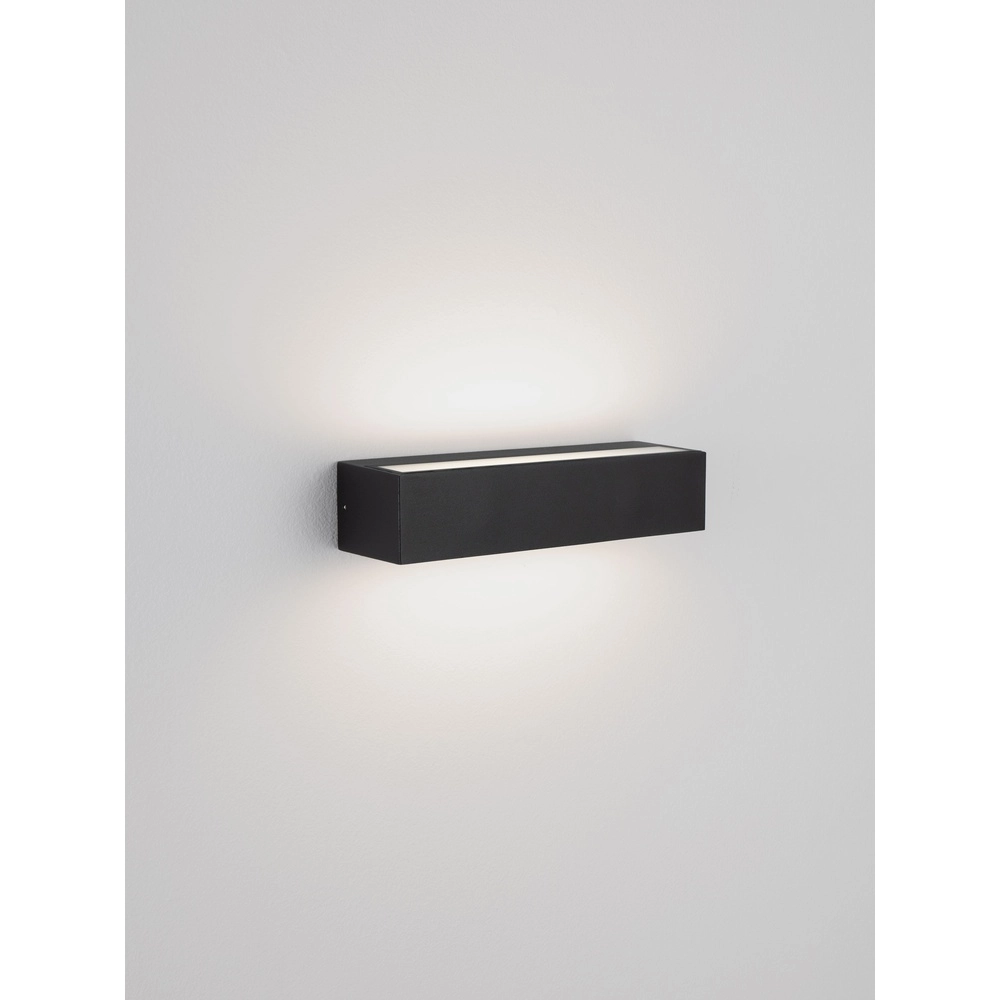 Lampe murale élégante Lane noir 22cm - 21W Lyora 5212017496737