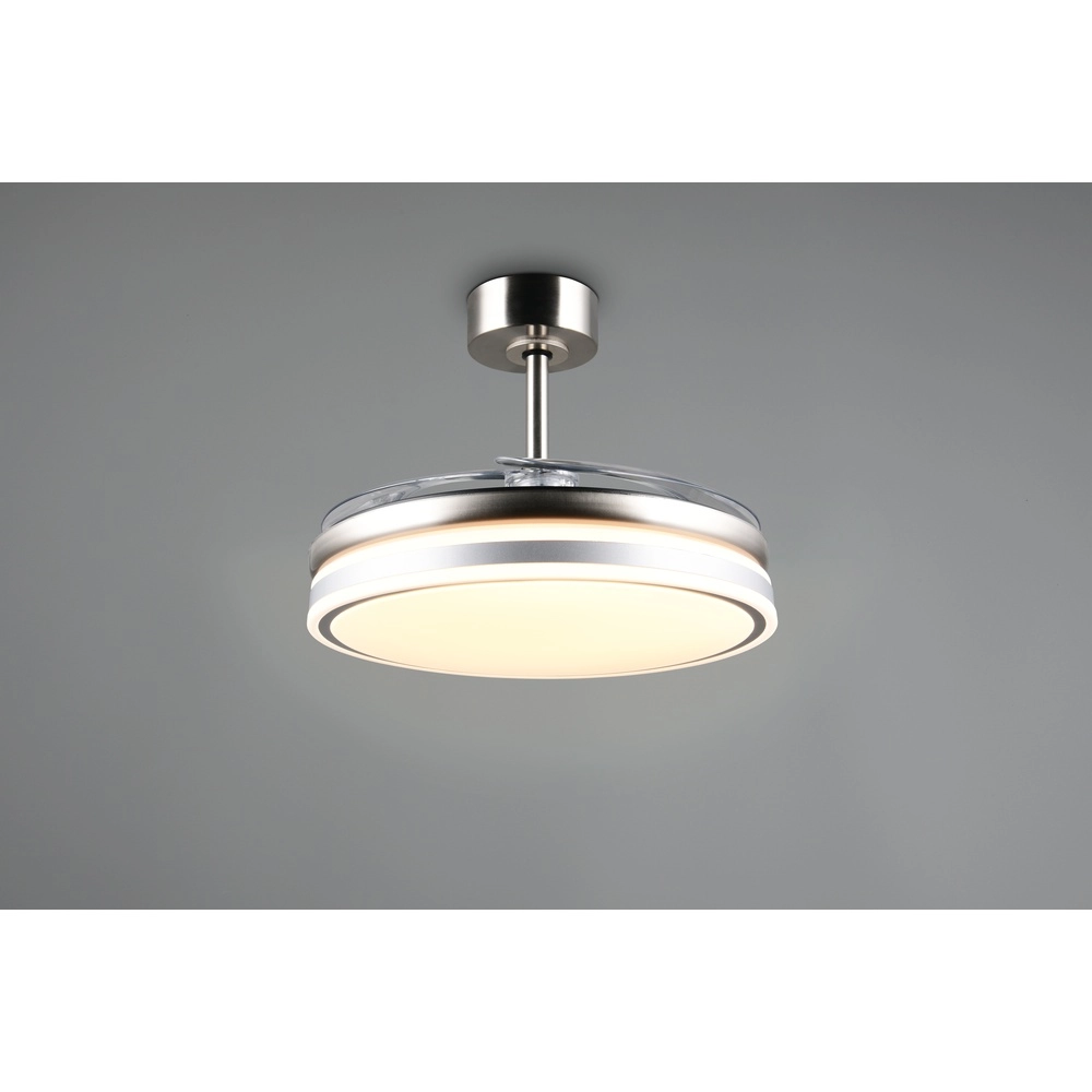 Fan Volda nickel Ø 106cm Trio 4017807689075