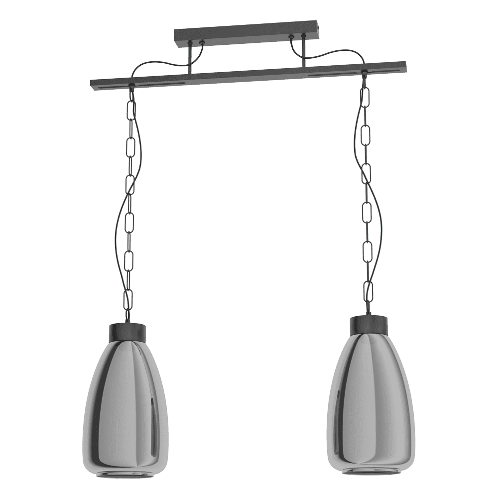 Lampe à suspension Brickfield Un verre