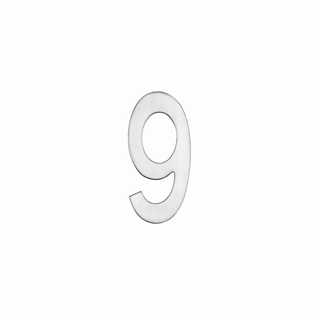 Maison numéro 9 Numbra Acier inoxydable 15cm