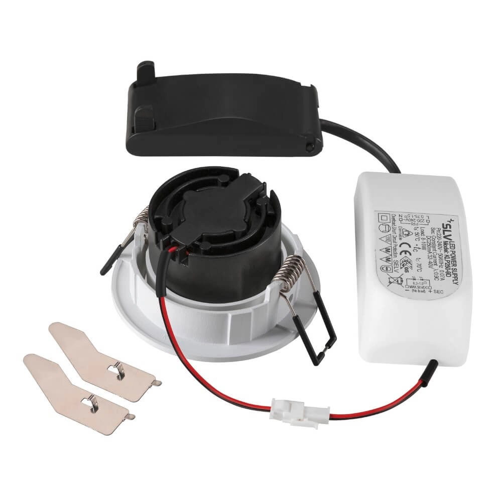 Spot LED rond New Tria 68 DTW blanc - 1800-3000K - 700lm - 38g SLV 4024163277440