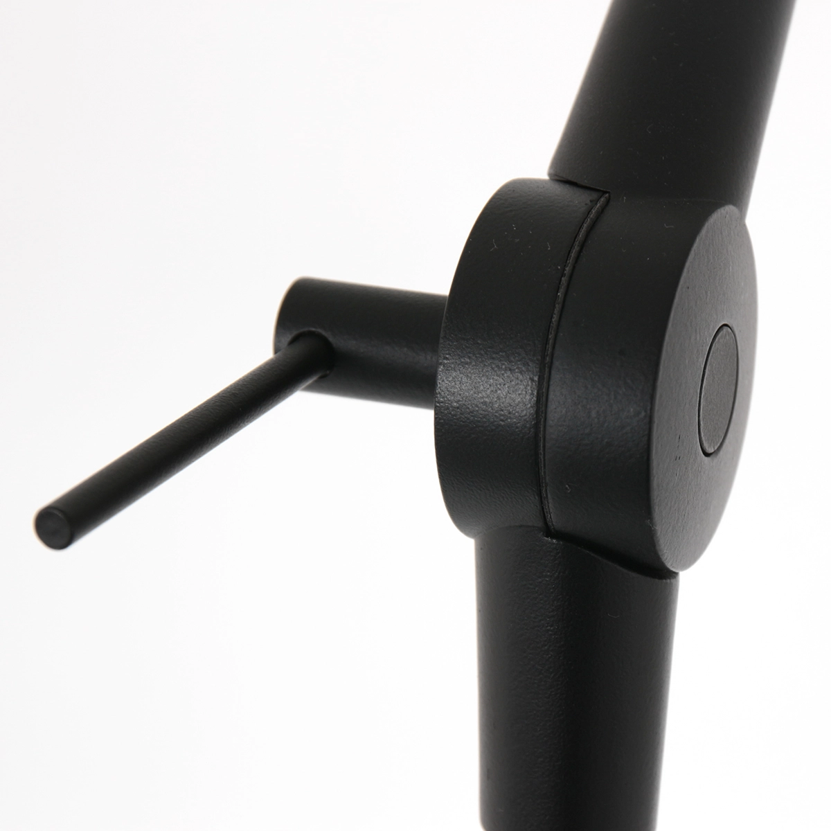 Lampe de table orientable Prestige Chic 35 cm noir avec blanc uni Steinhauer 8712746146530