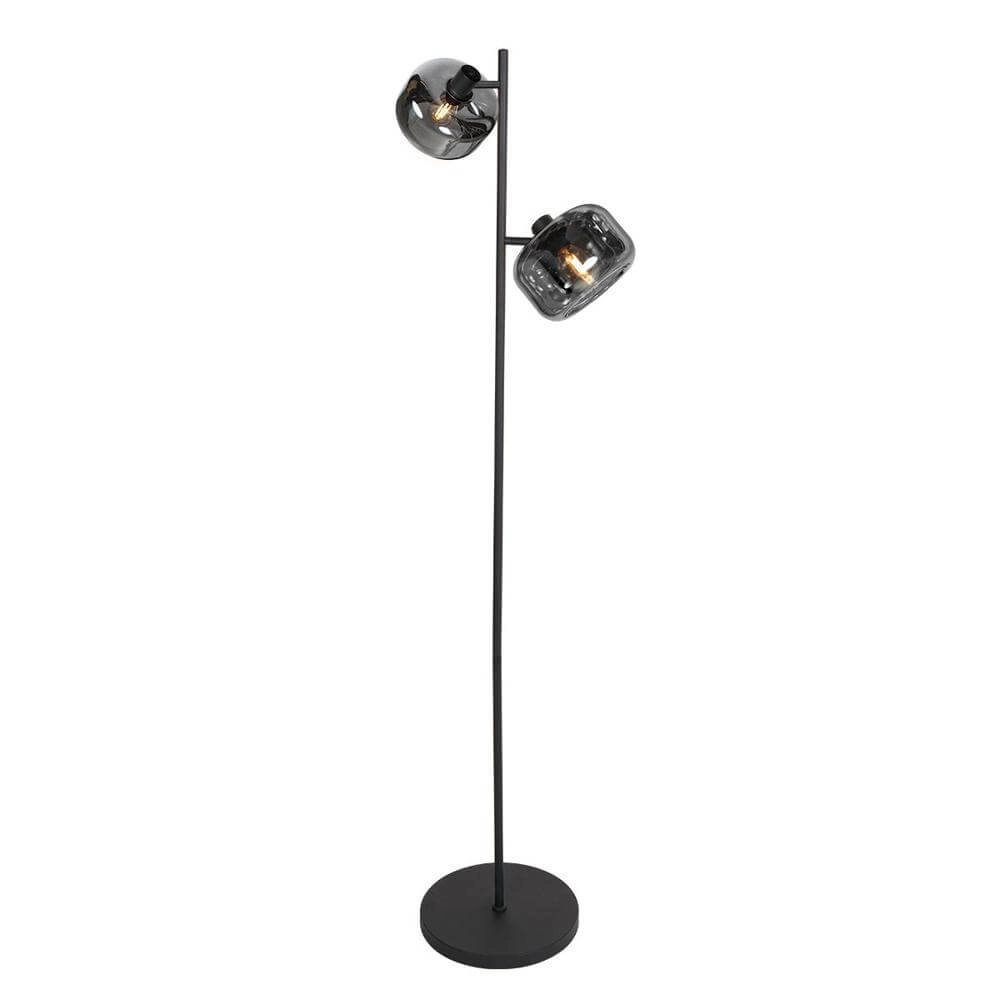 Lampadaire noir Tenebris 2 lumières Steinhauer 8712746178159