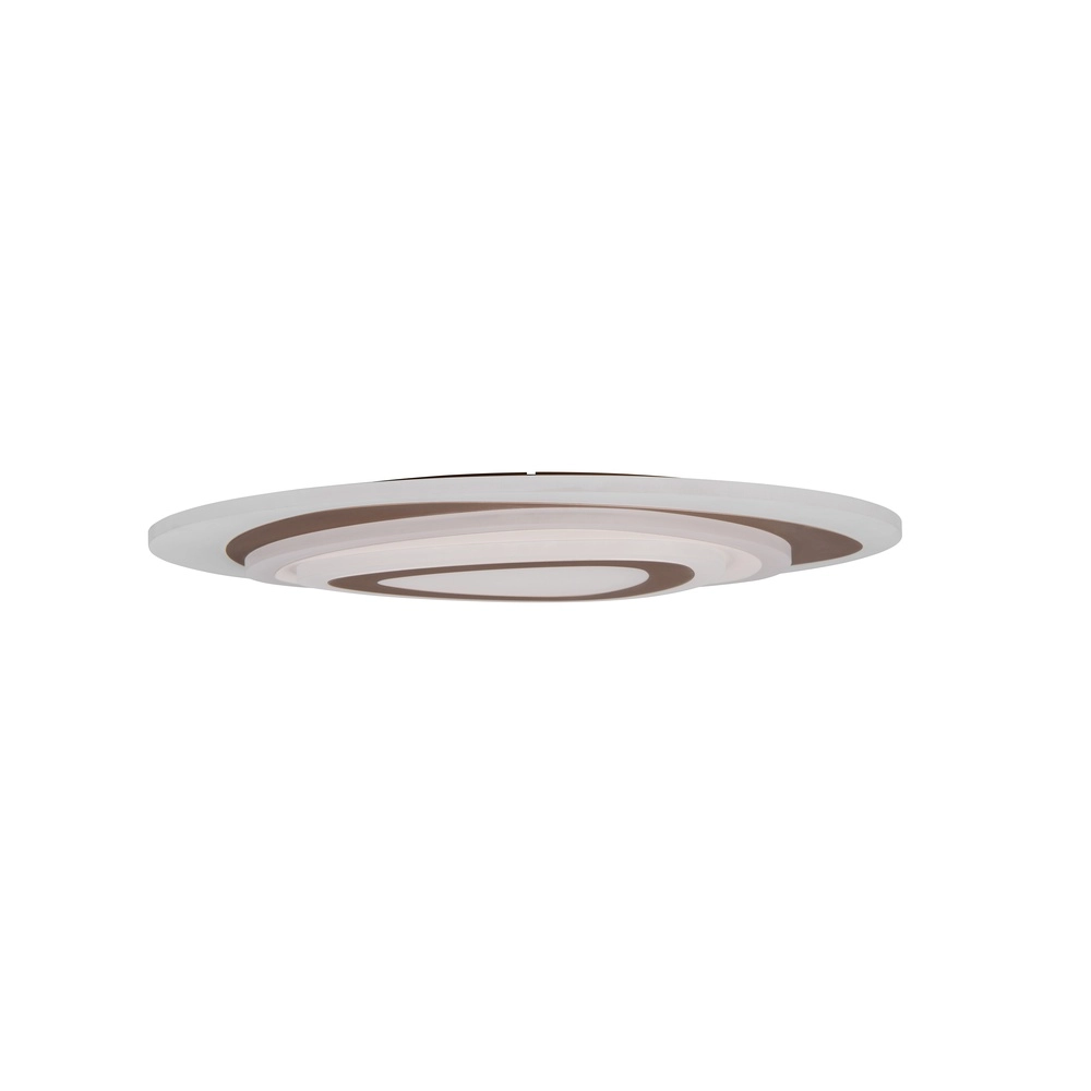 Éclairage de plafond Zilo Moka brun moderne Trio 4017807704471