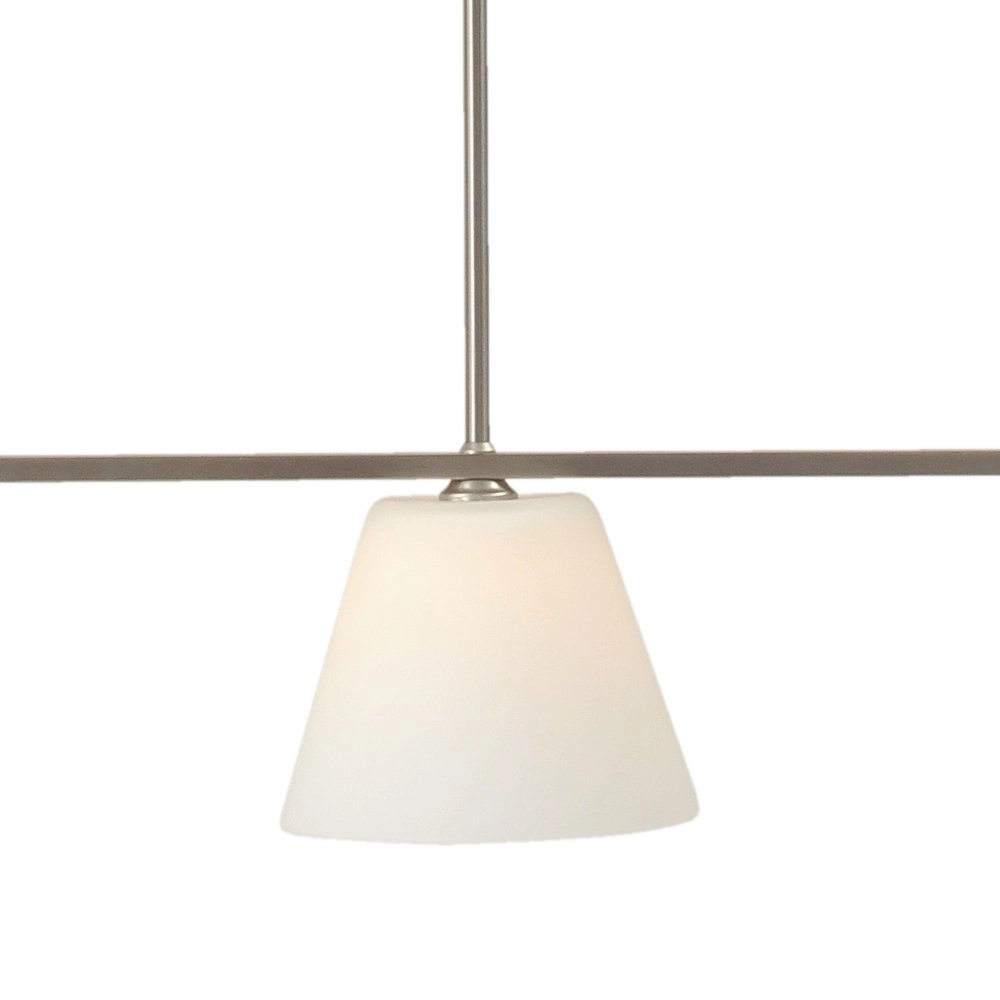 Lampe suspendue salle à manger Calabro Nickel à 3 ampoules Masterlight 8718121093628