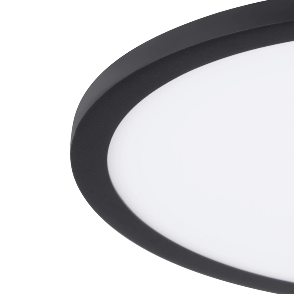 Lampe encastrée Fueva Flex noir 4000K Eglo 9002759988715